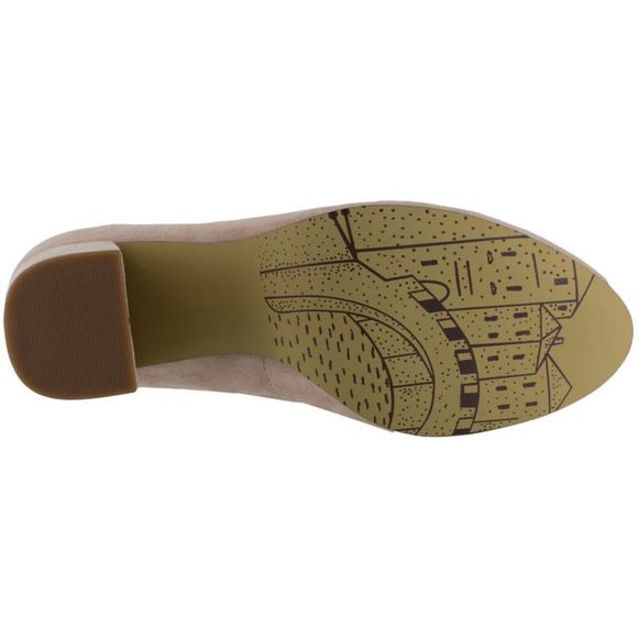 Bella Vita Womens Nara Pink Suede Round Toe Slip On Pumps Heels NWT. - Picture 2 of 3